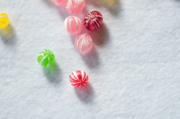 Obraz na płótnie Canvas Japoński styl japoński cukierków