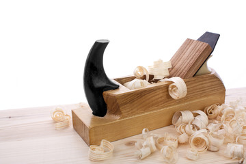 antique wooden plane