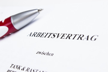 Arbeitsvertrag