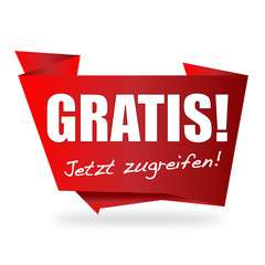 Gratis! Button, Icon