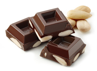chocolate with almonds