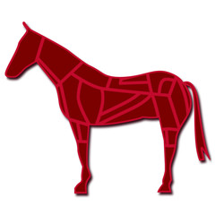 carne di cavallo - 49877367