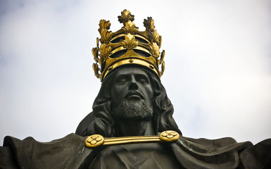 Jesus the king of world in Jasna Gora in Czestochowa, Poland