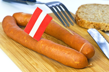 Käsekrainer aus Österreich