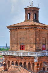 The Este Castle. Ferrara. Emilia-Romagna. Italy.