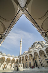 Fototapeta premium The Suleymaniye Mosque, Istanbul, Turkey