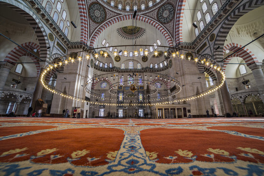 The Suleymaniye Mosque, Istanbul, Turkey