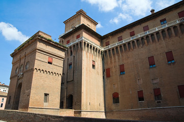 The Este Castle. Ferrara. Emilia-Romagna. Italy.