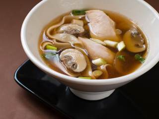 Asian noodle soup