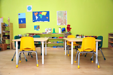 Kindergarten Preschool Classroom Interior