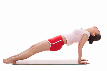 Young Asian woman  exercise yoga