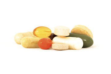 Mix of vitamin supplements