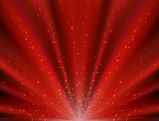 Abstract vector red background