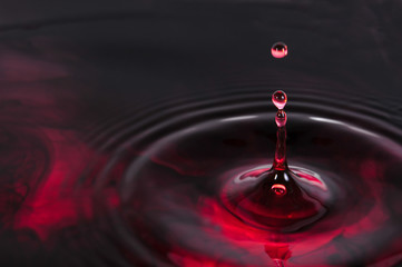 Wassertropfen abstrakt  Hintergrund
