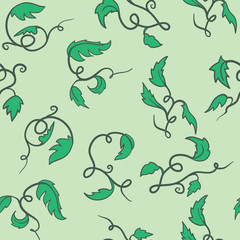 green seamless vine