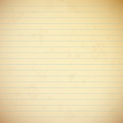 Naklejka premium Lined Paper Background Retro Beige