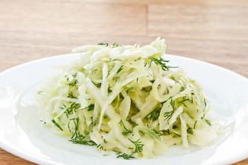salad of cabbage