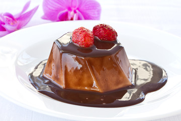 Milk chocolate dessert