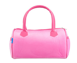 Nice pink woman handbag