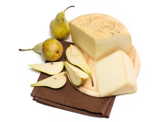 Pecorino sardo e pere