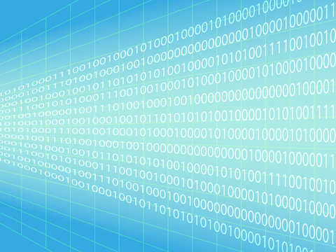 Binary code background