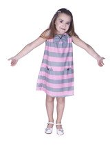 Girl in dress