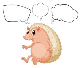 A molehog with empty callouts