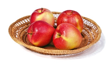 Apples in a basket