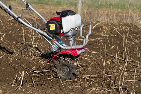 Rotavator Close Up