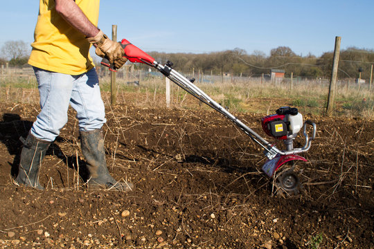 Rotavating Allotment