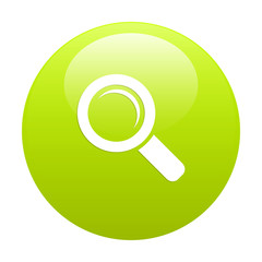 bouton internet loupe zoom green