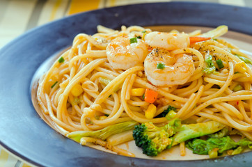 pasta with shrimp