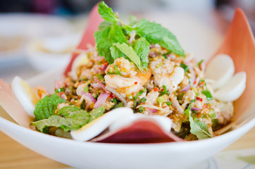 asian spicy salad