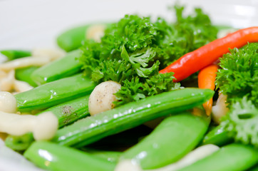 close up asian cuisine