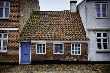 The smallest house in Ribe, Denmark