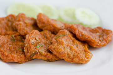 fried fish cake