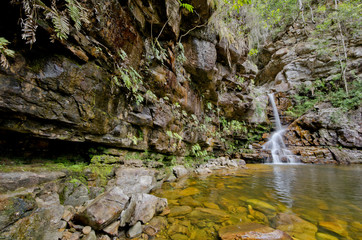 Waterfall in Chapada Diamantina - Brasil