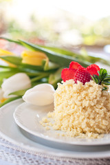 Strawberry cake