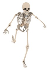 3D skeleton running