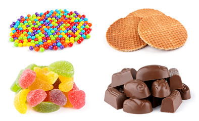 Different colorful sweets