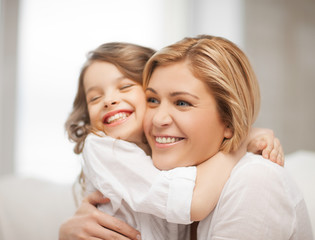 mother and daughter