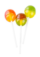 Colorful lollipops