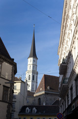 Fototapeta na wymiar Vienne Eglise