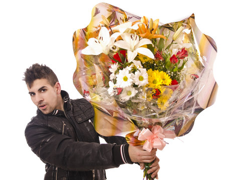 Ramo de flores para t&iacute;, mi amor.