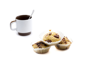 three sweet and cofee