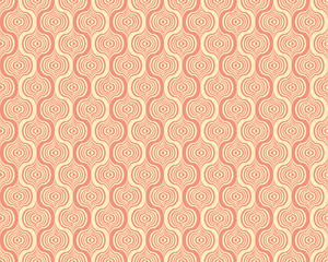 Abstract seamless texture of pink and yellow