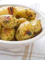 Baked potatoes