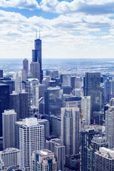 Foto op Plexiglas Chicago Skyline © maksymowicz