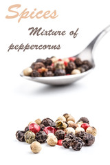 Mix of peppercorns