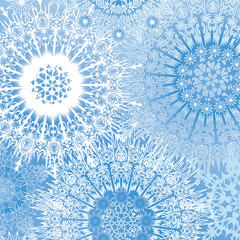 snowflake vector background. Christmas snow texture